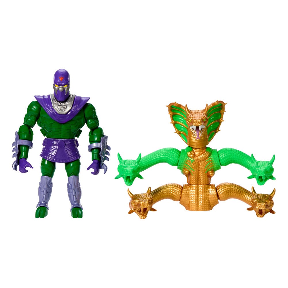 MATTEL - MOTU x TMNT: Turtles of Grayskull Deluxe Action Figure King Hiss