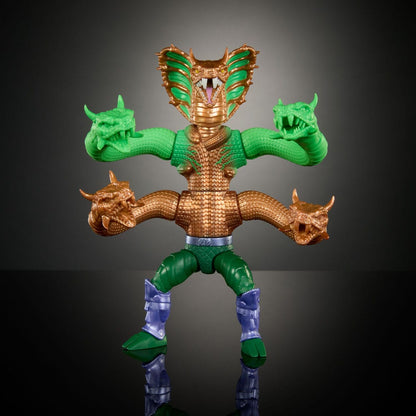 MATTEL - MOTU x TMNT: Turtles of Grayskull Deluxe Action Figure King Hiss