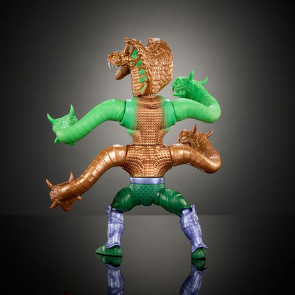 MATTEL - MOTU x TMNT: Turtles of Grayskull Deluxe Action Figure King Hiss
