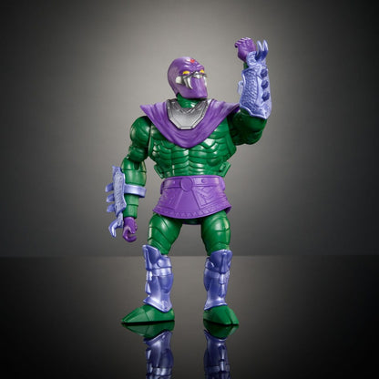 MATTEL - MOTU x TMNT: Turtles of Grayskull Deluxe Action Figure King Hiss