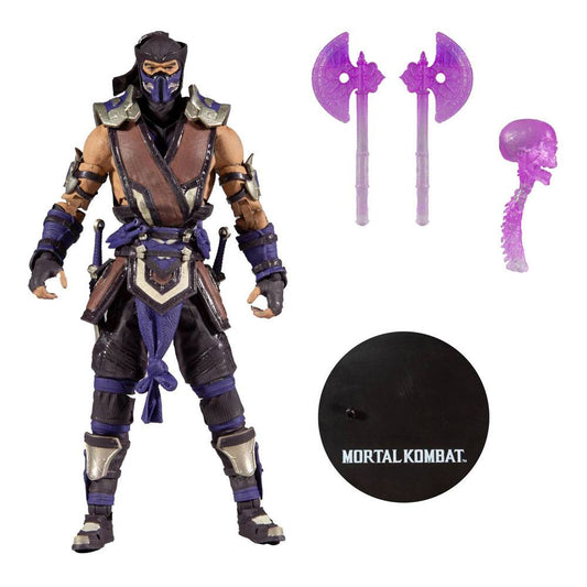 MCFARLANE TOYS - Mortal Kombat Action Figure Sub Zero (Winter Purple Variant)