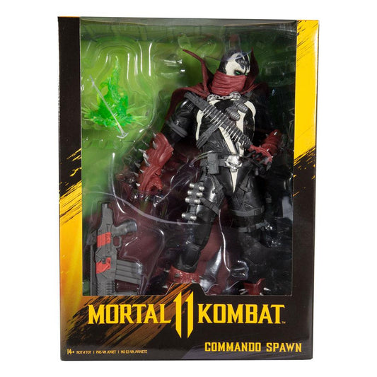 MCFARLANE TOYS - Mortal Kombat Action Figure Commando Spawn - Dark Ages Skin