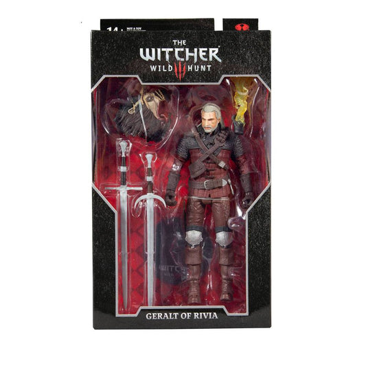 MCFARLANE TOYS - The Witcher 3 Wild Hunt Action Figure Geralt of Rivia (Wolf Armor)