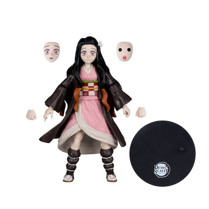 Mc FARLANE TOYS - Demon Slayer: Kimetsu no Yaiba Action Figure Nezuko Kamado Platinum Edition