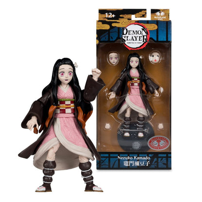 Mc FARLANE TOYS - Demon Slayer: Kimetsu no Yaiba Action Figure Nezuko Kamado Platinum Edition