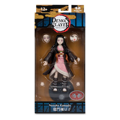 Mc FARLANE TOYS - Demon Slayer: Kimetsu no Yaiba Action Figure Nezuko Kamado Platinum Edition