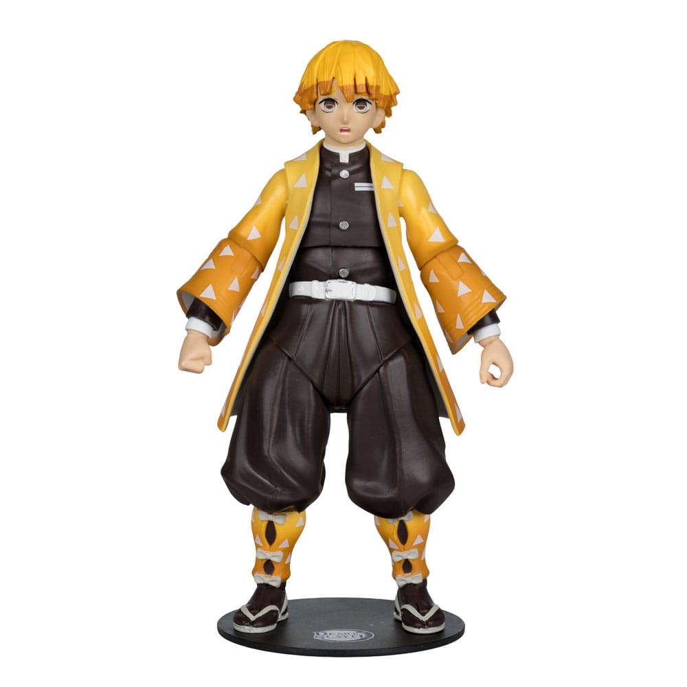 Mc FARLANE TOYS - Demon Slayer: Kimetsu no Yaiba Action Figure Zenitsu Agatsuma Plantinum Edition