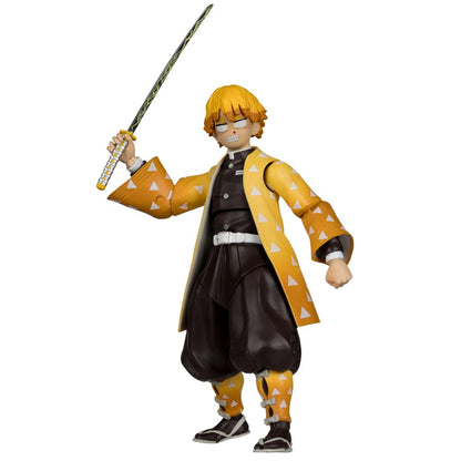 Mc FARLANE TOYS - Demon Slayer: Kimetsu no Yaiba Action Figure Zenitsu Agatsuma Plantinum Edition