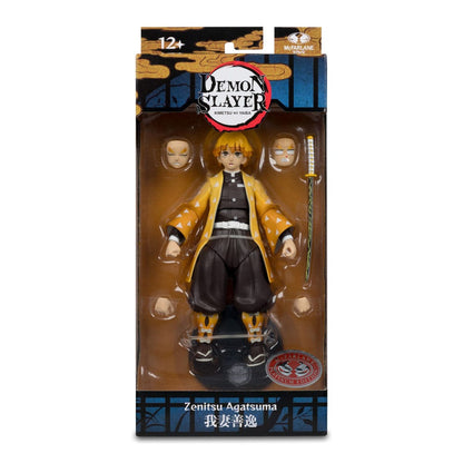 Mc FARLANE TOYS - Demon Slayer: Kimetsu no Yaiba Action Figure Zenitsu Agatsuma Plantinum Edition