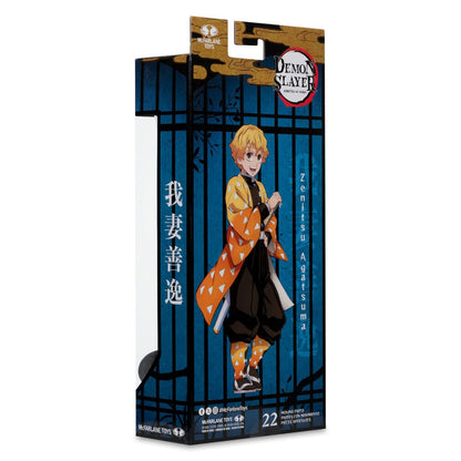 Mc FARLANE TOYS - Demon Slayer: Kimetsu no Yaiba Action Figure Zenitsu Agatsuma Plantinum Edition