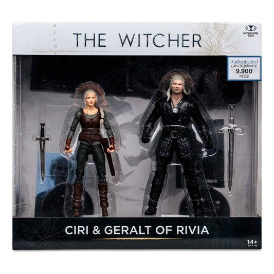 MCFARLANE TOYS - The Witcher Action Figure Geralt and Ciri (Netflix Season 3)