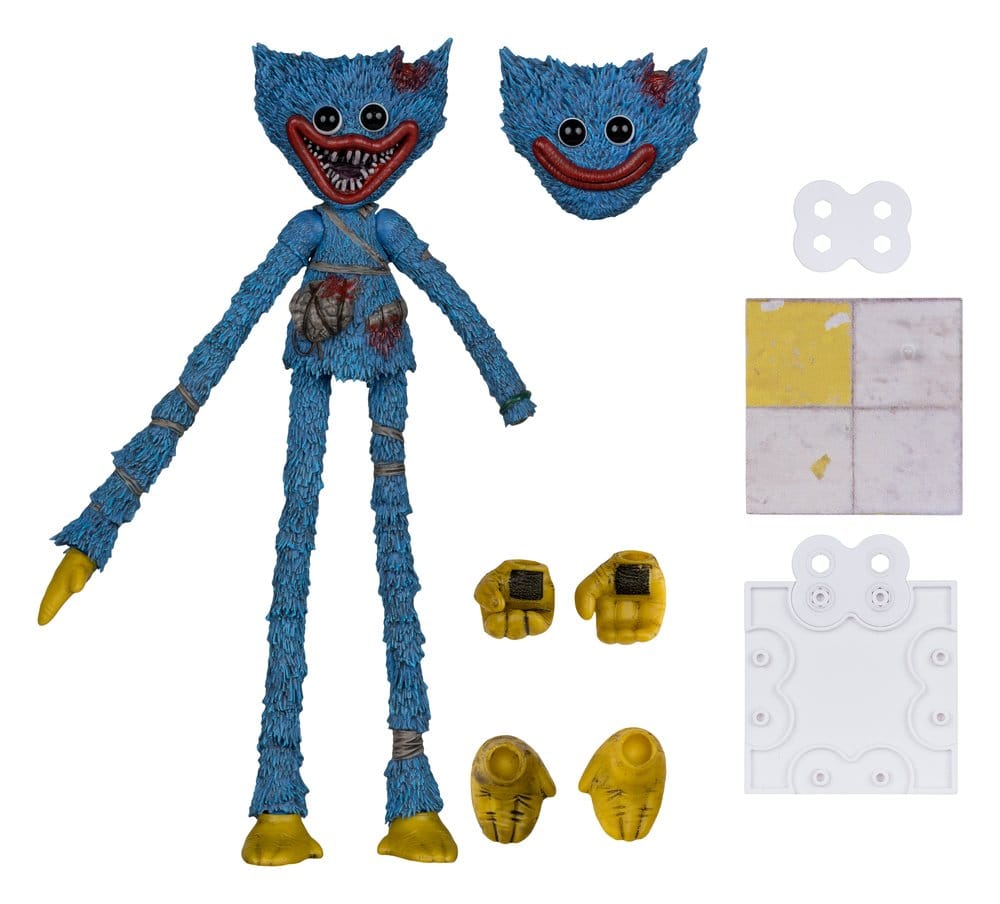 Mc FARLANE TOYS - Poppy Playtime Action Figure Huggy Wuggy Ruined
