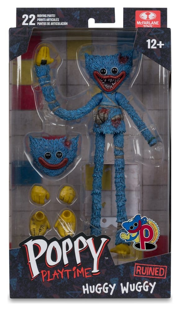 Mc FARLANE TOYS - Poppy Playtime Action Figure Huggy Wuggy Ruined