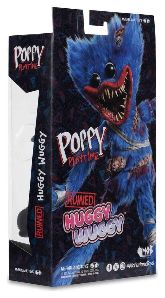 Mc FARLANE TOYS - Poppy Playtime Action Figure Huggy Wuggy Ruined