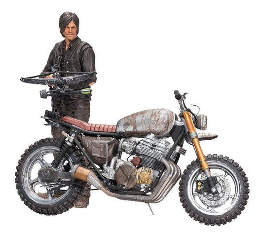 Mc FARLANE TOYS - The Walking Dead Deluxe Action Figure Daryl Dixon with Chopper Season 5/6