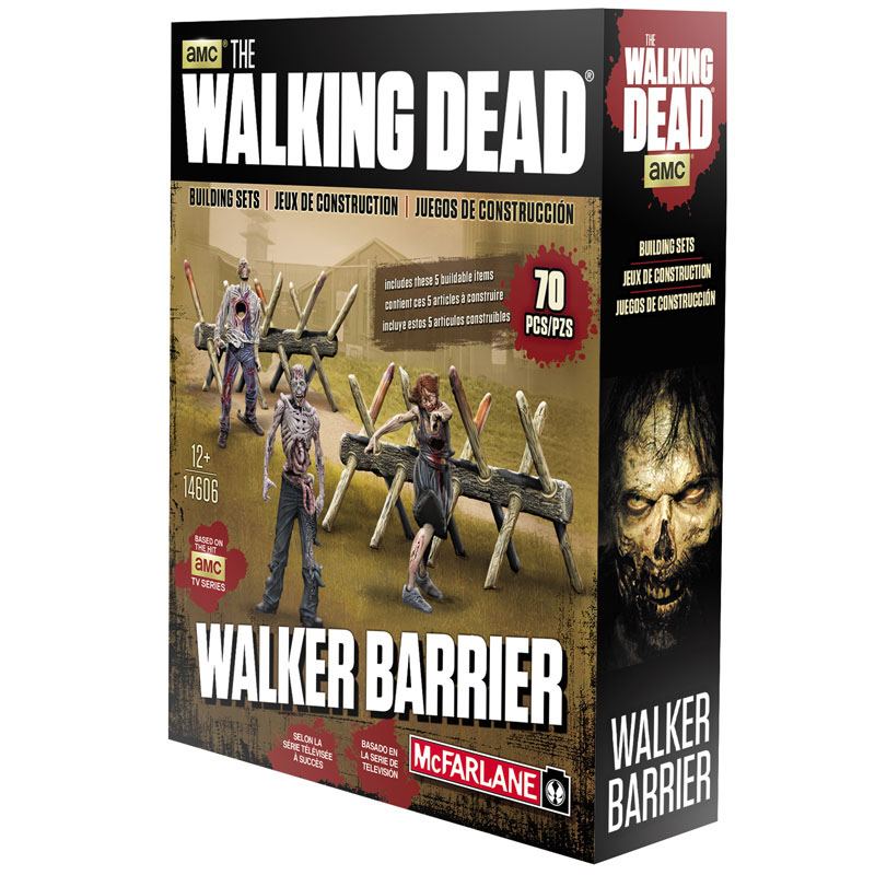 MCFARLANE TOYS - The Walking Dead Walker Barrier Building Set