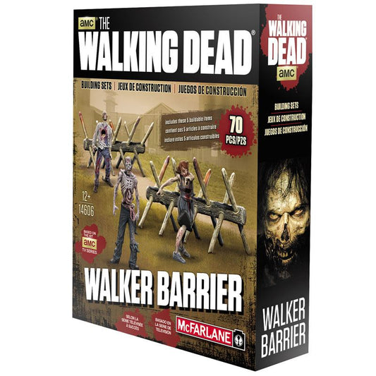 MCFARLANE TOYS - The Walking Dead Walker Barrier Building Set