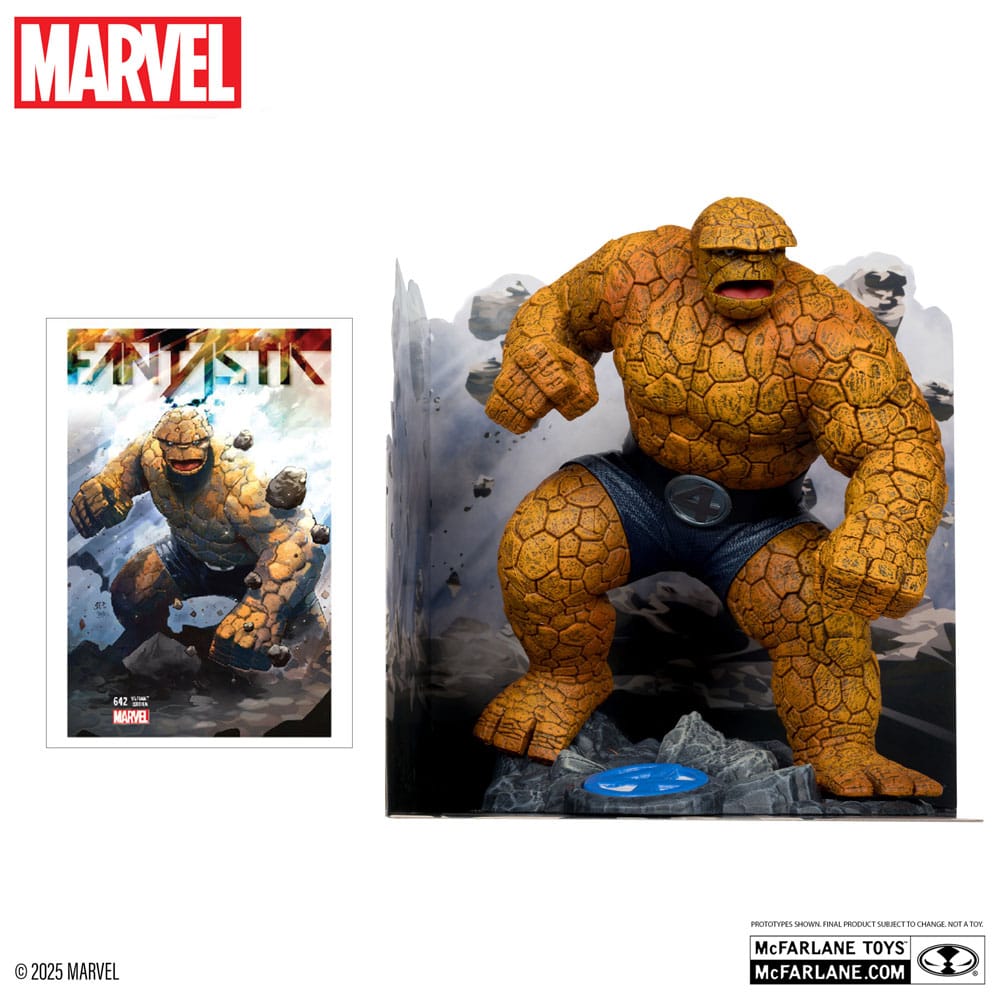 Mc FARLANE TOYS - Marvel Collection PVC Statue 1/10 The Thing (Fantastic Four #642)