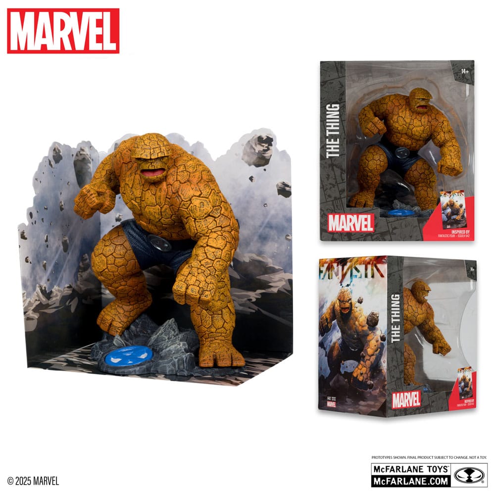 Mc FARLANE TOYS - Marvel Collection PVC Statue 1/10 The Thing (Fantastic Four #642)