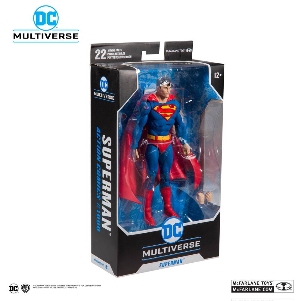 MCFARLANE TOYS - Dc Comics - Dc Rebirth Action Figure Superman (Modern) Action Comics #1000