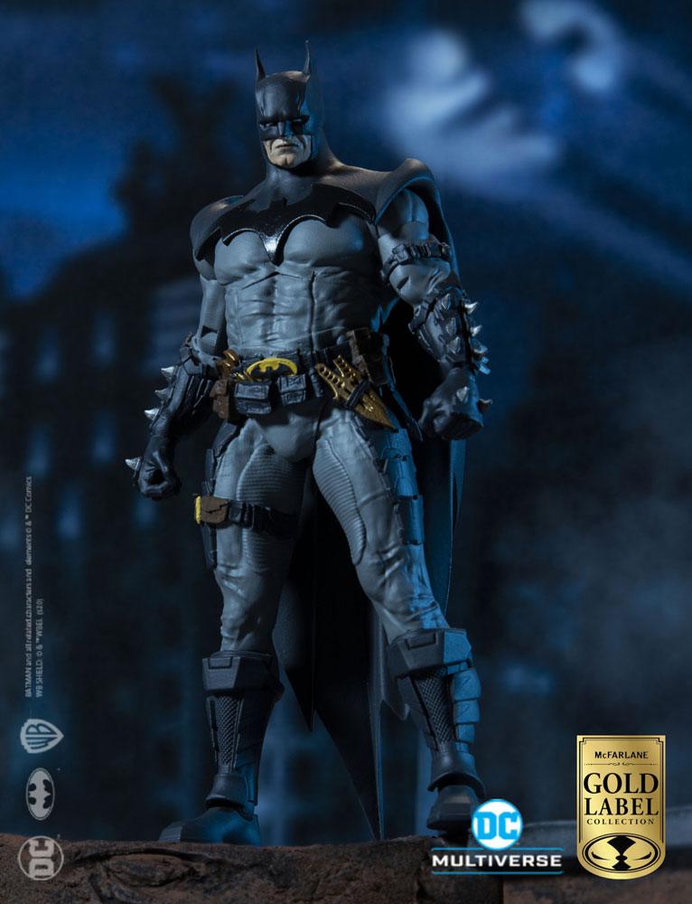 MCFARLANE TOYS - Dc Comics - Dc Multiverse Action Figure Batman DesignEd by Todd McFarlane Gold Label Collection