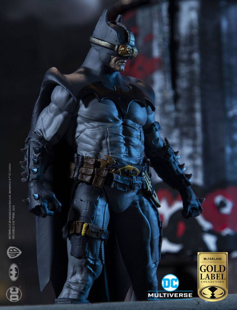 MCFARLANE TOYS - Dc Comics - Dc Multiverse Action Figure Batman DesignEd by Todd McFarlane Gold Label Collection