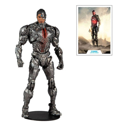 MCFARLANE TOYS - Dc Comics - Dc Justice League Movie Action Figure Cyborg