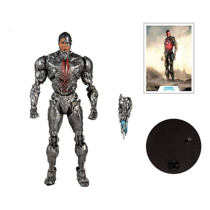 MCFARLANE TOYS - Dc Comics - Dc Justice League Movie Action Figure Cyborg