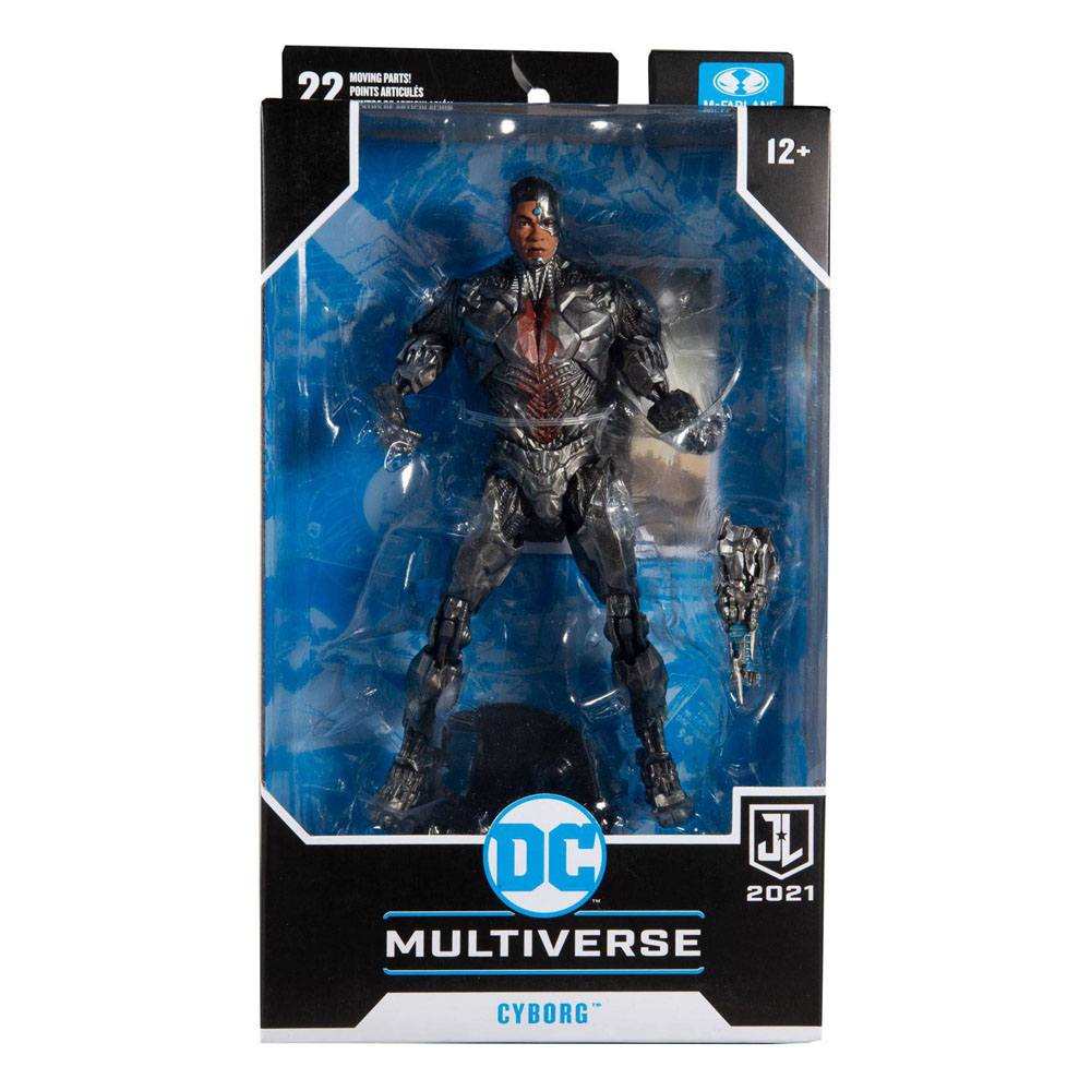 MCFARLANE TOYS - Dc Comics - Dc Justice League Movie Action Figure Cyborg
