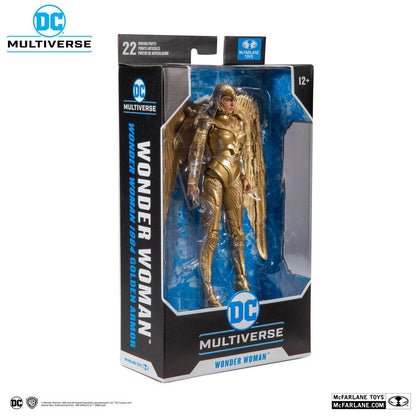 MCFARLANE TOYS - Dc Comics - Dc Multiverse Action Figure Wonder Woman 1984 Golden Armor