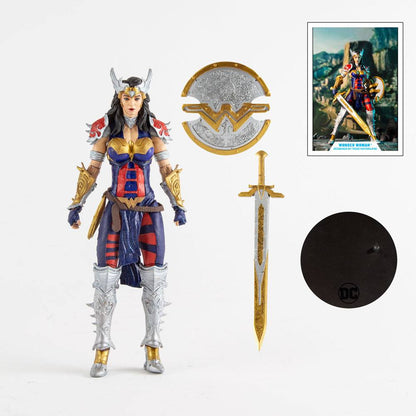 MCFARLANE TOYS - Dc Comics - Dc Multiverse Action Figure Wonder Woman DesignEd by Todd McFarlane 18 cm