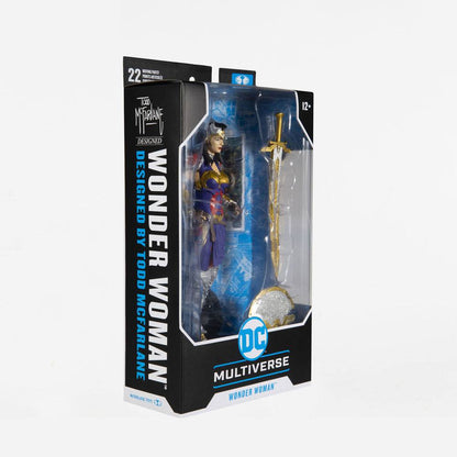 MCFARLANE TOYS - Dc Comics - Dc Multiverse Action Figure Wonder Woman DesignEd by Todd McFarlane 18 cm