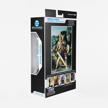 MCFARLANE TOYS - Dc Comics - Dc Multiverse Action Figure Wonder Woman DesignEd by Todd McFarlane 18 cm