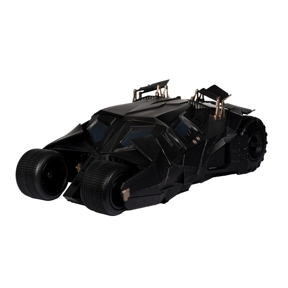 Mc FARLANE TOYS - DC Multiverse Vehicle Tumbler with Lucuis Fox (The Dark Knight) (Gold Label)