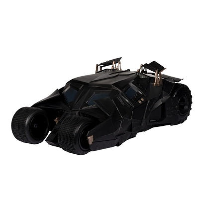 Mc FARLANE TOYS - DC Multiverse Vehicle Tumbler with Lucuis Fox (The Dark Knight) (Gold Label)