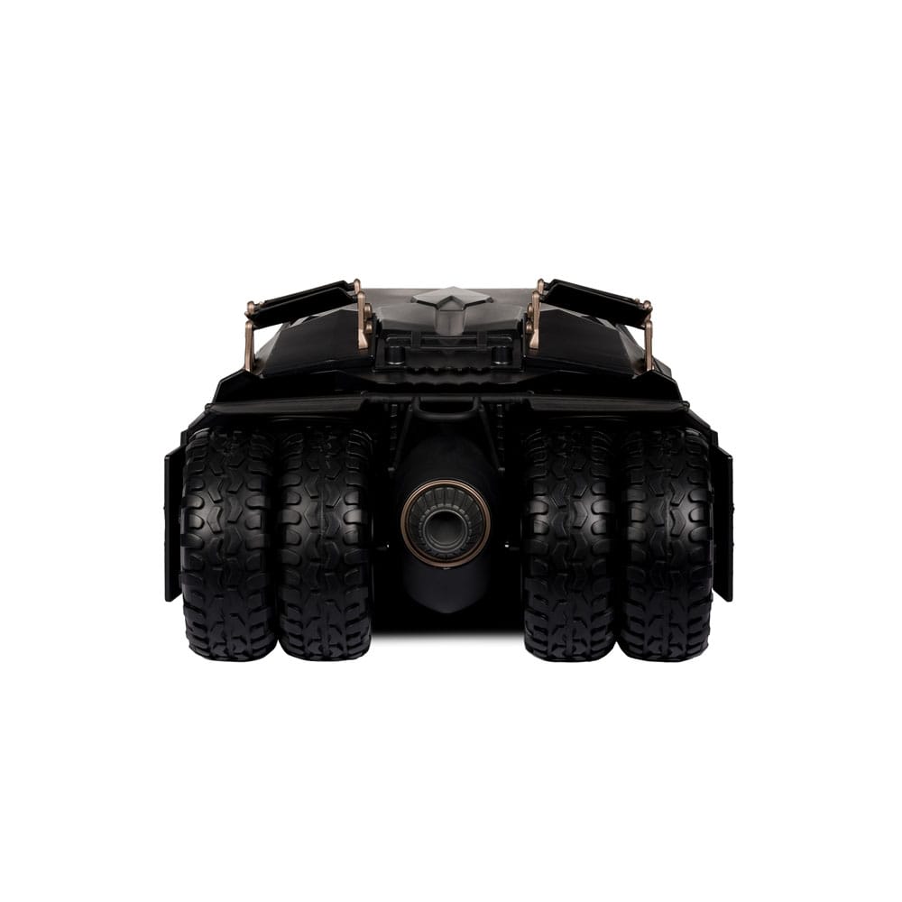 Mc FARLANE TOYS - DC Multiverse Vehicle Tumbler with Lucuis Fox (The Dark Knight) (Gold Label)