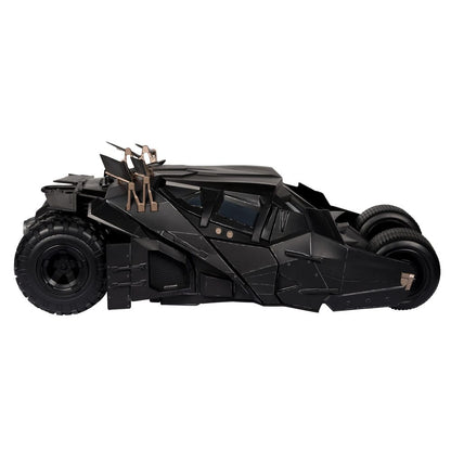 Mc FARLANE TOYS - DC Multiverse Vehicle Tumbler with Lucuis Fox (The Dark Knight) (Gold Label)