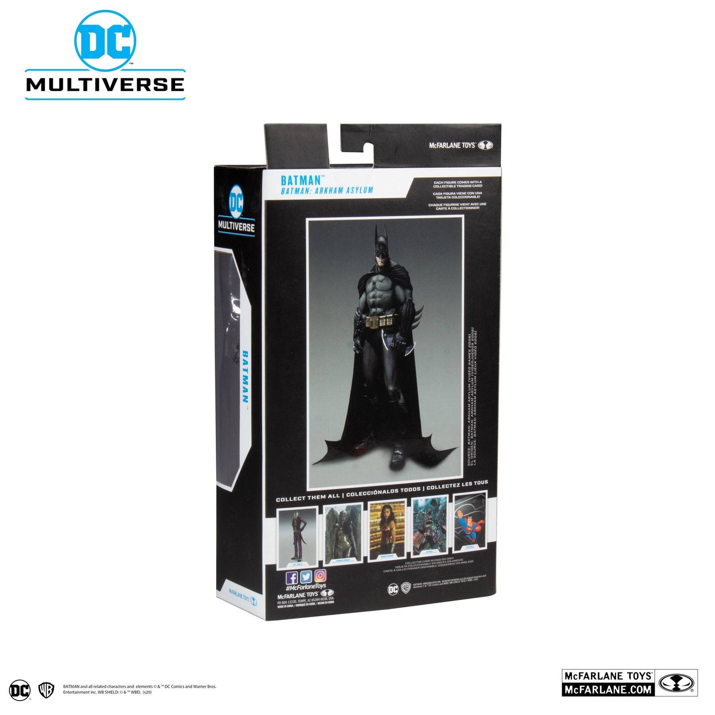 MCFARLANE TOYS - Dc Comics - Batman Arkham Asylum Action Figure Batman
