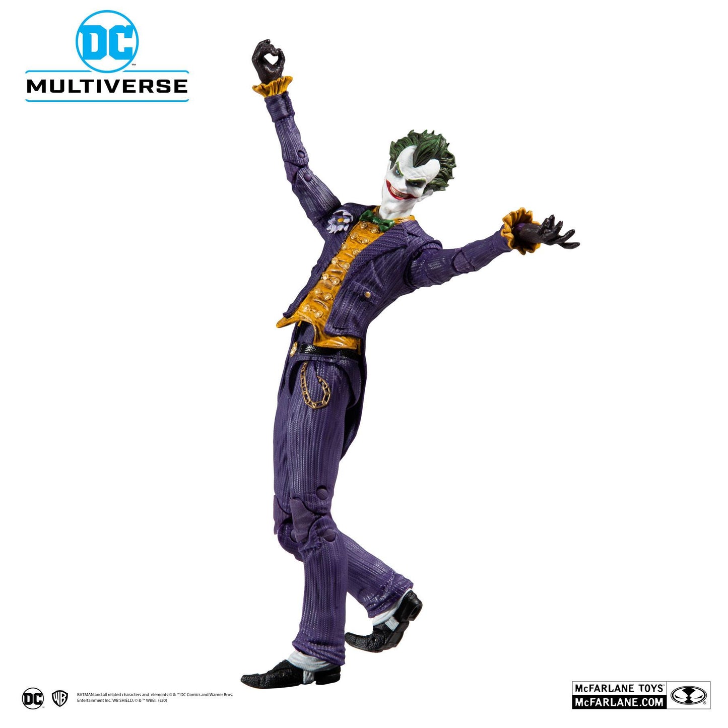 MCFARLANE TOYS - Dc Comics - Batman Arkham Asylum Action Figure Joker