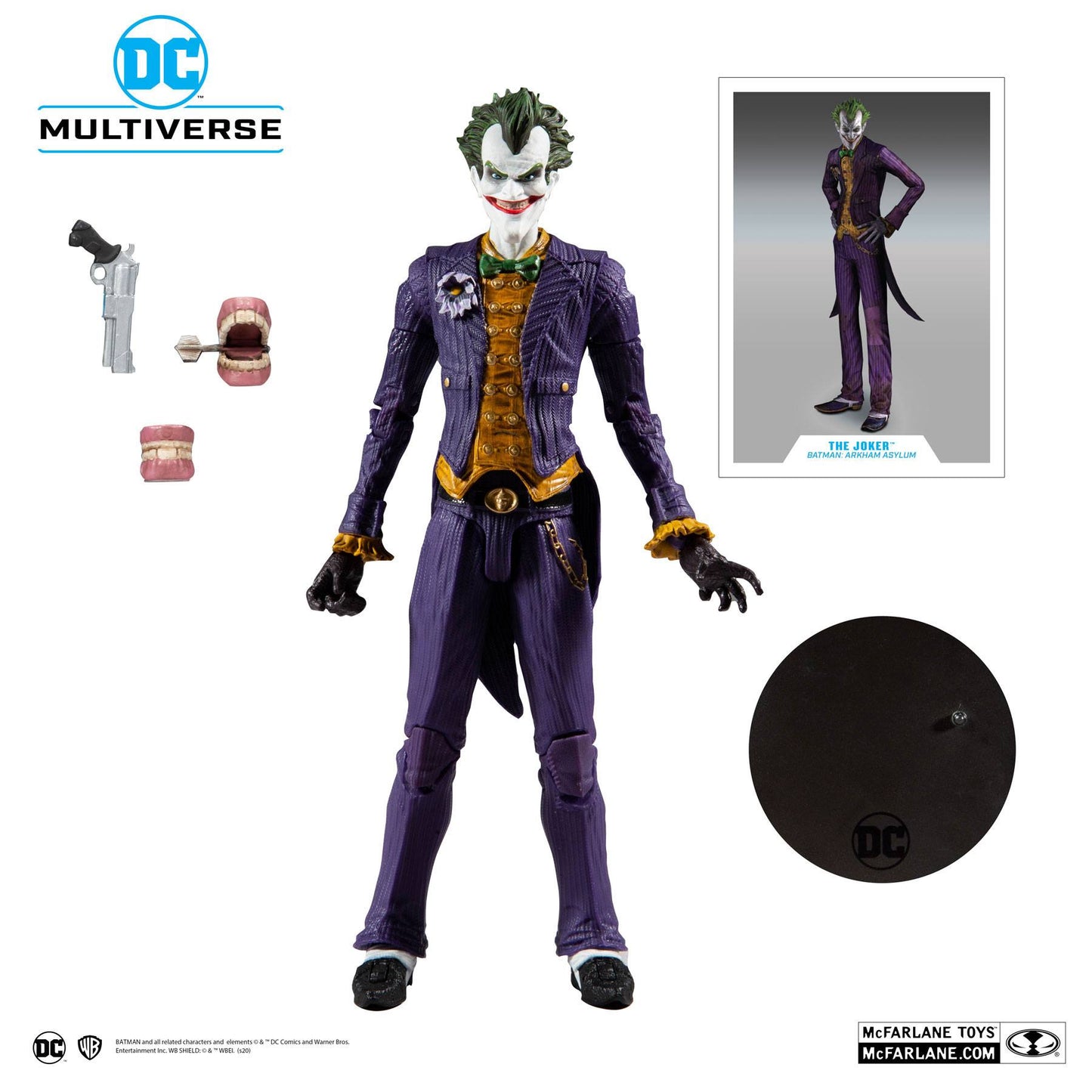 MCFARLANE TOYS - Dc Comics - Batman Arkham Asylum Action Figure Joker
