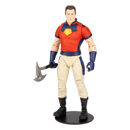 MCFARLANE TOYS - Dc Comics - Suicide Squad Build A Action Figure Peace Maker (Unmasked) 18 cm