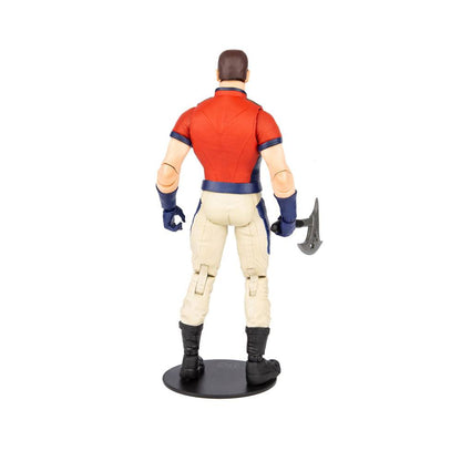 MCFARLANE TOYS - Dc Comics - Suicide Squad Build A Action Figure Peace Maker (Unmasked) 18 cm