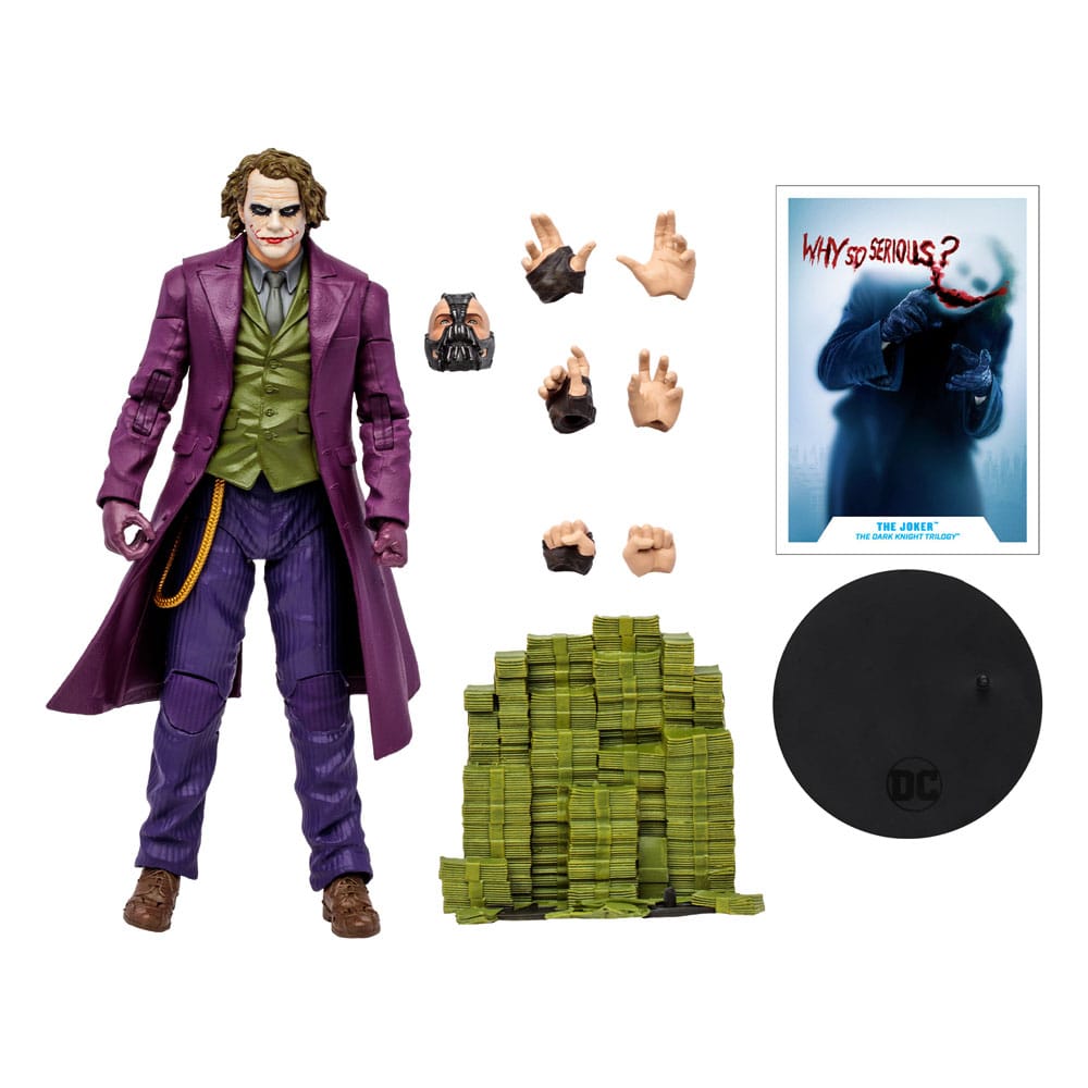 MCFARLANE TOYS - Dc Comics - Dc Build A Action Figure The Joker (The Dark Knight Trilogy)