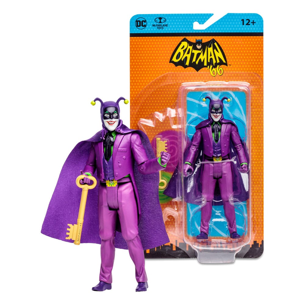 Mc FARLANE TOYS - DC Retro Action Figure Batman 66 The Joker (Comic)