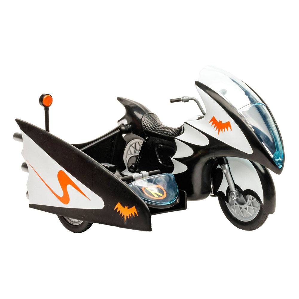 Mc FARLANE TOYS - DC Retro Vehicle Batcycle with Side Car