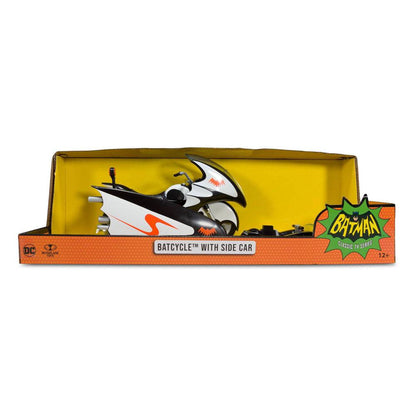 Mc FARLANE TOYS - DC Retro Vehicle Batcycle with Side Car