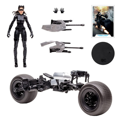 McFarlane Toys - DC Multiverse Vehicle Batpod with Catwoman (The Dark Knight Rises)