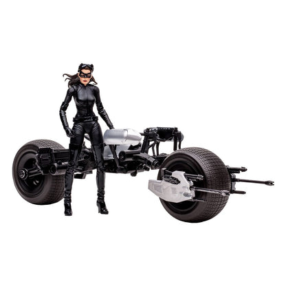 McFarlane Toys - DC Multiverse Vehicle Batpod with Catwoman (The Dark Knight Rises)