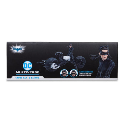 McFarlane Toys - DC Multiverse Vehicle Batpod with Catwoman (The Dark Knight Rises)