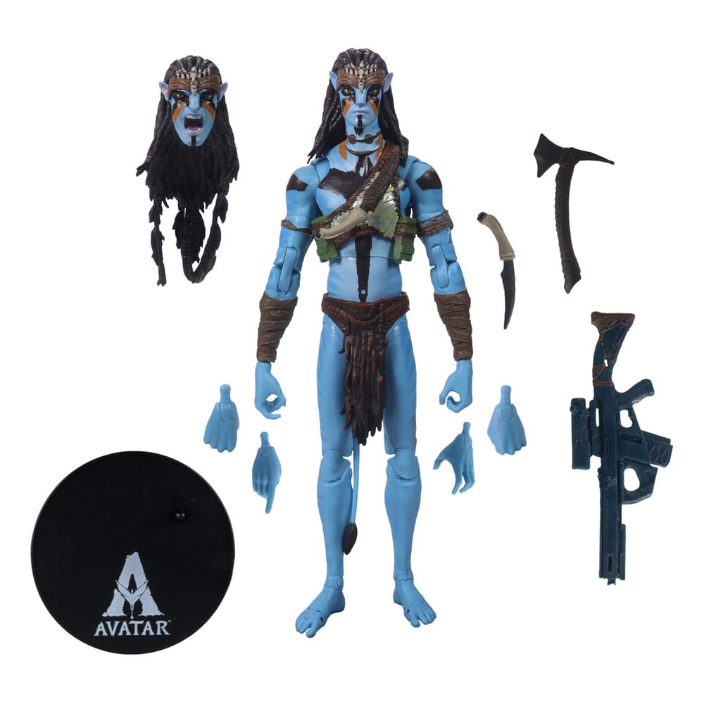 Mc FARLANE TOYS - Avatar: Fire and Ash Action Figure Jake Sully (Metkayina Final Battle)